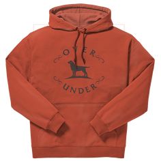 The AfterHunt Hoody Burnt Orange – Over Under Clothing Fall Camping Hooded Jacket With Adjustable Hood, Relaxed Fit Outdoor Hooded Jacket With Drawstring, Cotton Sweatshirt With Pockets For Outdoor Activities, Comfortable Outdoor Fall Hoodie, Outdoor Cotton Sweatshirt With Pockets, Comfortable Hooded Hoodie For Outdoor, Fall Fleece Hoodie For Hiking, Cozy Hooded Jacket With Adjustable Hood For Outdoor, Cozy Outdoor Hooded Jacket With Adjustable Hood