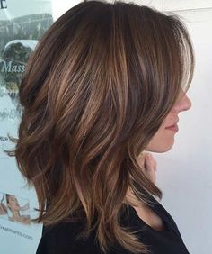 31 Lob Haircut Ideas for Trendy Women Medium Rachel Haircut, Lob Haircut Brunette Highlights, Medium Hair Styles For Thick Hair Wavy Shaggy Bob, Medium Length Lob Thick Hair, 2023 Womens Hairstyles, Med Bob Hairstyles Shoulder Length, Midlength Hairstyles 2023, Razor Layered Haircuts, Mid Length Hair For Thinning Hair