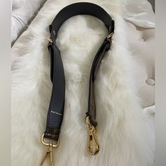 Fendi Strap Zuka In Gold Hardware , Adjustable With Double Shoulder Strap And Removable Into Pieces . Excellent Condition Like New Fendi Strap, Fendi Accessories, Gold Hardware, Black And Brown, Fendi, Shoulder Strap, Like New, Women Accessories, Gold