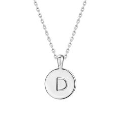 PRICES MAY VARY. Wearing an initial is a classic way to make a statement! Show off your first name, your new last name, ís name, or even alma mater! Our Alphabet Initial Pendant Necklace is 3/8" in Diameter and 18" with a 2" extender adjustable length with Lobster Clasp. Our 14K white Gold Plating will ensure a very long lasting brilliant finish that is nickel free, lead free and hypoallergenic. ✦ 60-DAY GUARANTEE ✦ Your happiness is our number one priority. To ensure your complete satisfaction, Letter Necklace Initials, Affordable Necklaces, Necklace For Women Gold, Letter Pendant Necklace, Initial Necklace Gold, Initial Pendant Necklace, Great Gifts For Mom, Disc Pendant, Jewelry Model