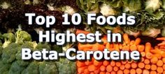 Beta-carotene is a fat-soluble vitamin, so eating the following foods with a fat like olive oil or nuts can help absorption.  Foods high in beta-carotene include sweet potatoes, carrots, dark leafy greens, butternut squash, cantaloupe, lettuce, red bell peppers, apricots, broccoli, and peas. The recommended daily allowance for beta-carotene is 10800μg. This serves as a general target for how much beta-carotene to eat each day. Lung Health, Dark Leafy Greens, Lungs Health, Fat Soluble Vitamins, Nutritional Deficiencies, Beta Carotene, Healing Food, Alternative Health, Health Check