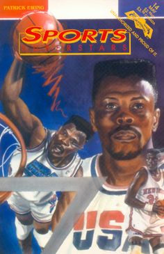 the cover to sports illustrated magazine featuring an image of a basketball player holding a ball