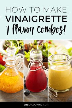 how to make vinaigrette flavor combos