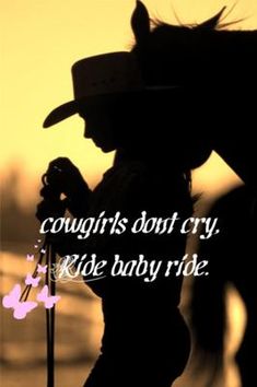 the silhouette of a woman with a cowboy hat and holding a stick in her hand