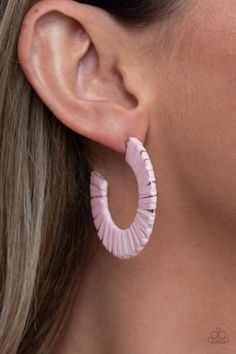 "A Chance of RAINBOWS": Pink wicker-like cording wraps around a thick silver hoop, creating a flirty pop of color. Earring attaches to a standard post fitting. Hoop measures approximately 1 1/2" in diameter. Sold as one pair of hoop earrings. Paparazzi Jewelry Images, Cord Wrap, Gal Pal, Rainbow Earrings, Paparazzi Accessories, Chic Jewelry, Paparazzi Jewelry, Pink Earrings, Pink Pink