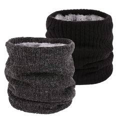 PRICES MAY VARY. Quality Material: The outer layer of the winter fleece neck warmer is knitted with high-quality acrylic fiber, and the inner layer is made of very soft cotton material, which can keep warm in the winter. Free Size: The neck warmer is elastic enough, one-size fits average-size head and neck, for men and women. Versatile Neck Warmer: The neck gaiter can pull down to cover your mouth and nose, keep them warm. Great Gift: The winter fleece neck warmer will be perfect gift for birthd Neck Scarf Women, Fleece Neck Warmer, Women Activities, Face Scarf, Winter Face, Snood Scarf, Tube Scarf, Loop Scarf, Protective Clothing