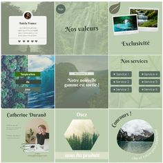 the website design for an eco - friendly business