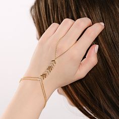 Hurry! Limited stock available. 18K Gold Vermeil Hand Chain Bracelet, Finger Bracelet, Ring Bracelet, Chevron Hand Chain, Hand Ring Bracelet, Birthday Gifts for Her, exclusively priced at $143.50 Don't miss out! #HandJewelry #ChevronRing #SlaveBracelet #DiamondBracelet #BodyChain #HandChainBracelet #DiamondHandChain #AdjustableBracelet #ChainRing #GoldHandChain Hand Ring Bracelet, Hand Bracelet With Ring, Bracelet Chevron, Finger Bracelets, Hand Chain Bracelet, Chevron Patterns, Chevron Ring, Matching Ring, Hand Ring