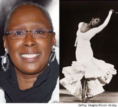 an old photo of a woman in a white dress and a black and white image of a dancer