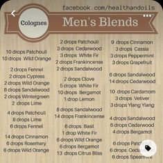 Oils For Men