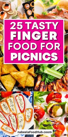 25 tasty finger food for picnics