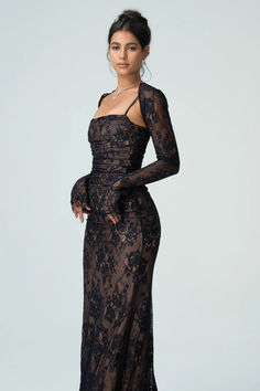 🎁 Special Christmas Offer: Celebrate in style and enjoy an exclusive festive discount and complimentary shipping this season.
Make this holiday season unforgettable with the Enchanting Lace Maxi Dress. Whether for festive dinners, holiday parties, or a magical New Year's Eve, this piece promises timeless elegance for any occasion.

✨ Available for a limited time. Treat yourself or someone special to the perfect holiday ensemble! Clothing Catalog, New Years Eve Outfits, Lace Bodycon