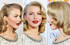 The Perfect Hair Style to go with Your Perfect Wedding Theme | HubPages 1950's Hair, 40s Mode, Hair Retro, Hair Tricks, Veronica Lake, Hair Volume