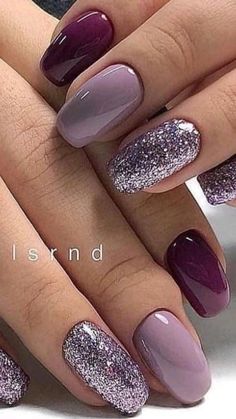 Nails With Glitter, Classy Nail Designs, Fall Gel Nails, Brown Fall, Cute Gel Nails, Nails 2021, Dipped Nails