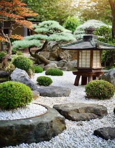 Crafting Tranquility: Japanese Garden Styles for Every Space | Bigger Garden Japanese Garden Sculptures & Statues, Led Light Bedroom Ideas, Light Bedroom Ideas, Bedroom Mood Lighting, Mood Lighting Bedroom, Small Rock Garden, Led Light Bedroom, Japanese Garden Style