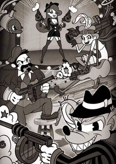 20s Cartoons Style, 40s Cartoon Style, Rubber Hose Cartoon Style, 1920s Cartoon Style, 1920 Cartoon, 1930 Cartoon Style, 20s Cartoon, 1940s Cartoons, 50s Cartoon Style