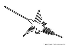 a fork and spoon with forks sticking out of it on a white background, black and white line drawing