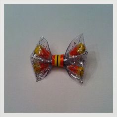 Halloween Candy Corn Filled Girls Hair Bow by WeeCrafties on Etsy, $5.00 Girls Hair Bow, Halloween Candy Corn, Plastic Bowls, Girl Hair Bows, Girls Hair, Halloween Candy, Candy Corn, Craft Gifts