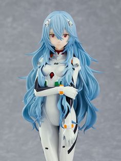 Details:   Brand: Good Smile Company   Weight: 800g Rei Ayanami Long Hair, Pop Up Parade, Delicate Features, Tokyo Otaku Mode, Rei Ayanami, Slenderman, Anime Figurines, Blue Exorcist, Popular Anime