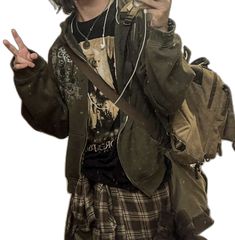 #grunge  #green #outfits Grunge Fits, Masc Outfits, Not Me, Cool Fits, Alternative Outfits, Soft Grunge, Dream Clothes