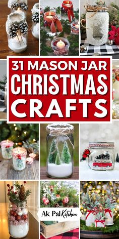 Get into the festive spirit with our DIY Mason jar Christmas crafts! From DIY Christmas ornaments and snow globes to adorable nativity scenes and rustic candle holders, our Mason jar Christmas decorations will fill your holiday with creativity. Discover fun Christmas craft projects for adults and unique gifts like Mason jar cookie mixes. Light up your home with Mason jar luminaries, and Mason jar Christmas centerpieces for a rustic touch to your holiday decorations. Mason Jar Christmas Centerpieces, Jar Christmas Decorations, Jar Christmas Crafts, Christmas Candle Holders Diy, Mason Jar Cookie, Mason Jar Christmas Decorations, Christmas Jar Gifts, Cookie Mixes, Easy Mason Jar Crafts