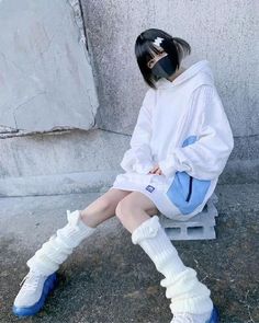 White Cybercore Outfits, Kawaii Outfit Ideas, College Wardrobe, Techwear Fashion, Cyberpunk Fashion, Kawaii Fashion Outfits