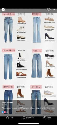 Vestiti In Jeans, Jeans And Shoes, Elegant Pumps, Look Jean, Fashion Capsule Wardrobe, Fashion Top Outfits, Fashion Vocabulary, Moda Jeans