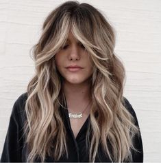 Highlighted Shag, Shag Hairstyle, Blonde Hair Transformations, Haircut And Color, Hair Color And Cut, Trending Haircuts, Long Blonde, Long Layers, Long Blonde Hair