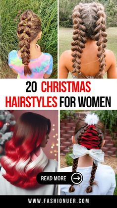 Christmas Hairstyles For Women, Classic Curls, Elegant Updos, Hair Mistakes, Fabulous Christmas, Festive Look, Holiday Hairstyles