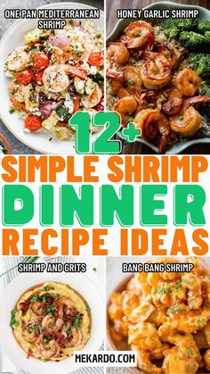 12 simple shrimp dinner recipe ideas