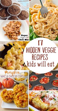 11 hidden veggie recipes that kids will eat for lunch or dinner, including macaroni and cheese cups