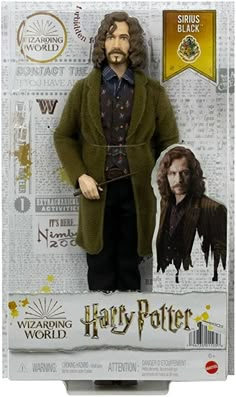 the action figure harry potter is shown in its package, and it looks like he's going to die