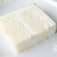 a piece of cake sitting on top of a white plate