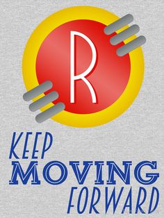 the logo for keep moving forward