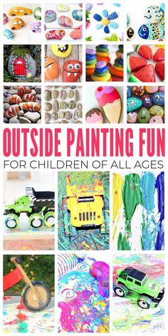 Outside Painting Fun Painting Activities For Kids, Outside Painting