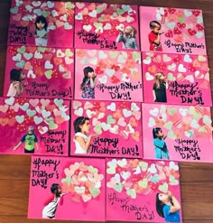 valentine's day cards with hearts on them