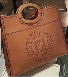 Fendi Eyewear, Sac Louis Vuitton, Fendi Tote, Fendi Handbag, Trendy Handbags, Stylish Handbags, Bangles Jewelry Designs, Perforated Leather, Bags Designer Fashion