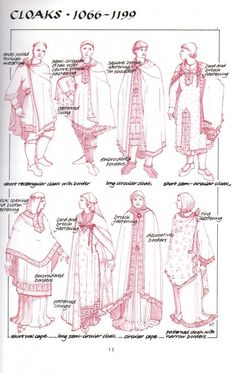 11 Century Clothing, 11th Century Clothing Women, Late Medieval Clothing, Historically Accurate Medieval Clothing, 10th Century Fashion, 10th Century Clothing, 1000s Fashion, Middle Ages Fashion