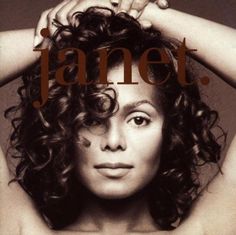 the cover of janet magazine with an image of a woman's face and hands on her head