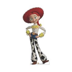 a cartoon character dressed as a cowgirl