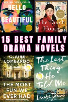 the best family drama novels for kids and adults to read in their own bookshelf