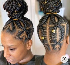 Braided Cornrow Hairstyles Black Women Bun Updo, Braided Updo Hairstyles For Black Women, Updo Braided Hairstyles For Black Women, Cornrow Ponytails, Braided Updo For Black Women, Braided Bun Black Hair, Cornrow Bun, Braids 2023, Ruby Hair