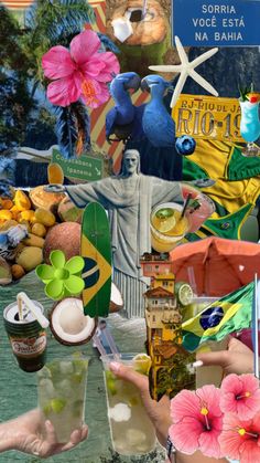 Brazil beaches summers with friends in Rio de Janeiro day February Brazil Wallpaper, Brazil Vacation, Travel Brazil, Rio Movie, Drinks Aesthetic, Wallpaper Vibes, Hawaii Style, Aesthetic Ideas