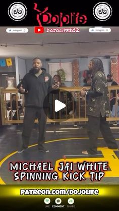 michael jai white spinning kick tip with patreon com / pdoulife