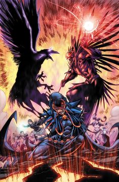 Ben Oliver, Dc Wallpaper, Raven Fanart, Brett Booth, Dc Titans, Rachel Roth, Comic Marvel