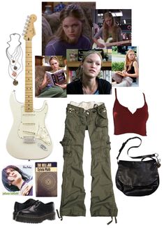 Kat Stratford Outfit, 90s Movies Fashion, Kat Stratford, 90’s Outfits, 10 Things I Hate About You, Character Inspired Outfits, Outfit Collage, Movies Outfit