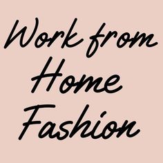 Work From Home, Working From Home, From Home, Cool Outfits, House Styles