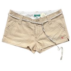 Awesome Shorts! Purchased At A&F & Kept In Storage Tan Shorts, Uniform Pants, Low Rise Shorts, Outfit Inspo Casual, Khaki Shorts, Dream Wardrobe, Abercrombie Fitch, Low Rise, Size 6