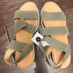 Olive Green Universal Thread Wedges Size 7, Nwt White Wedge Heels, Gladiator Wedge Sandals, Cream Heels, Leopard Print Sandals, Chunky Platform Sandals, White Wedges, Tan Wedges, Cork Wedges Sandals, Wedge Ankle Boots