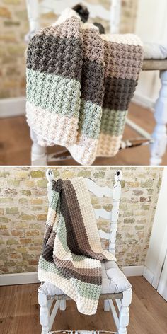 This striped crochet baby blanket combines warmth and style in a simple yet charming design. Perfect for chilly nights or as a stroller accessory, it’s both practical and decorative. Follow this step-by-step pattern to create a cozy keepsake that parents and babies will love.